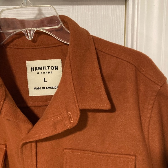 Hamilton Rust Button-Up Shirt - Picture 4 of 8